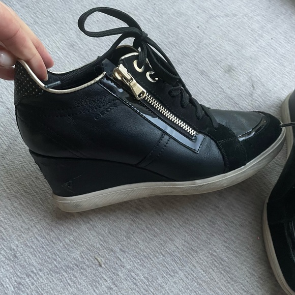 Botillon wedge noir Geox - Picture 3 of 5